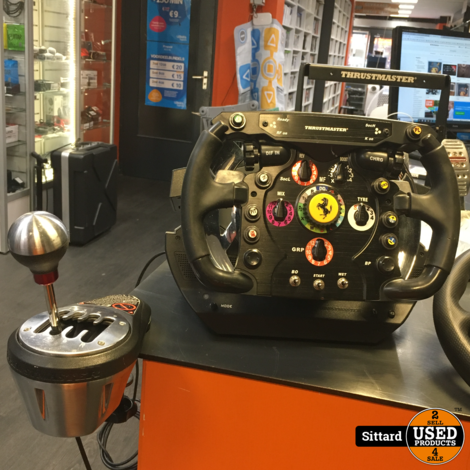 Thrustmaster T500 RS Racing wheel + Ferrari stuur + Pedal set + TH8 RS shifter