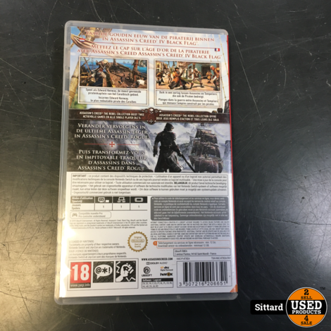 nintendo switch - assassin's creed the rebel collection