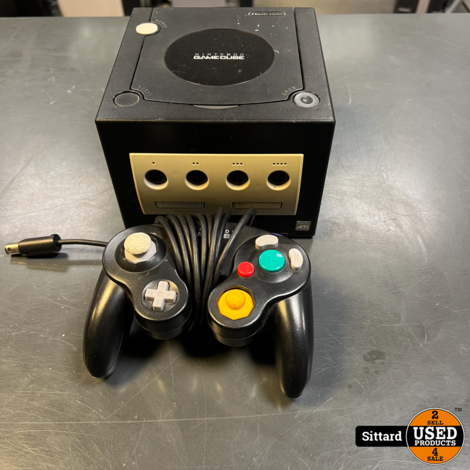 NINTENDO Gamecube - Zwart - compleet met controller