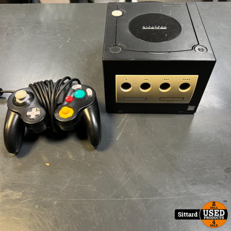 NINTENDO Gamecube Console - Zwart - met controller