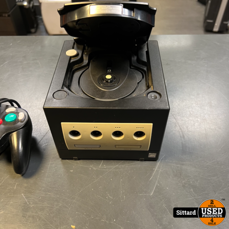 NINTENDO Gamecube Console - Zwart - met controller