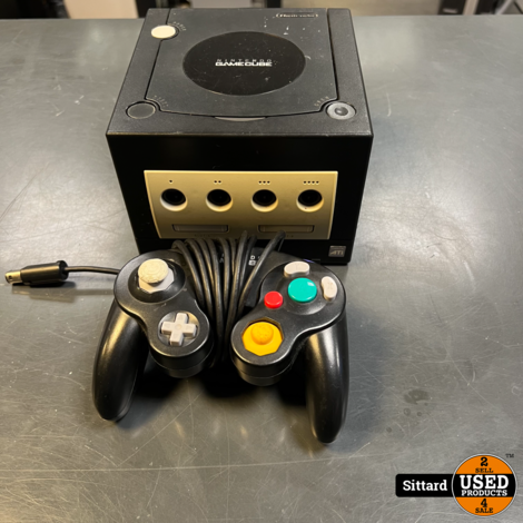 NINTENDO Gamecube Console - Zwart - met controller