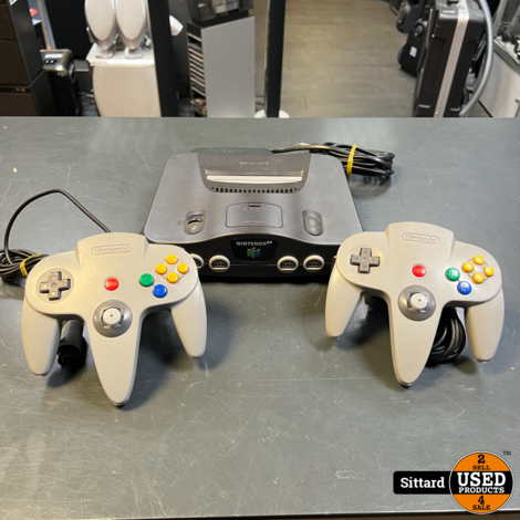 NINTENDO 64 Console , met 2 controllers , &amp; memory expansion