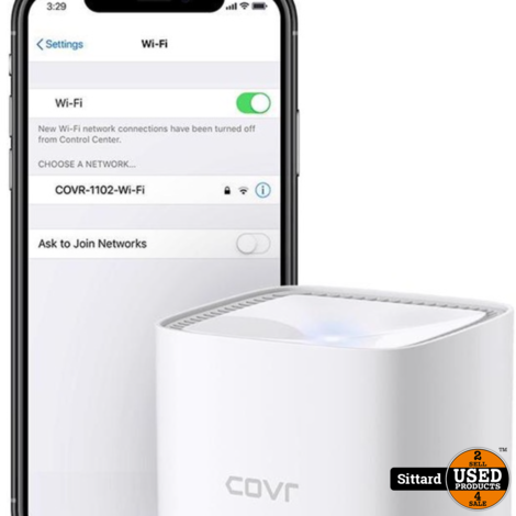 D-Link COVR-1102 Multiroom wifi 2 stations - NIEUW