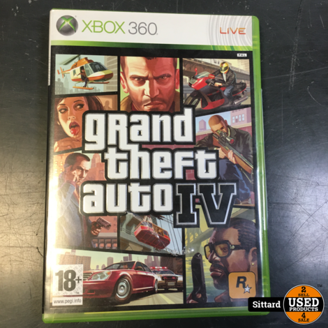 Xbox 360 - Grand Theft Auto IV
