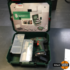 Bosch accuboormachine UniversalDrill 18v + Box in nieuwstaat | nwpr 135 euro