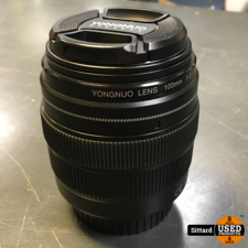 Yongnuo EF 100mm F2.0 autofocus lens voor Canon EF EF-S | elders 209 euro