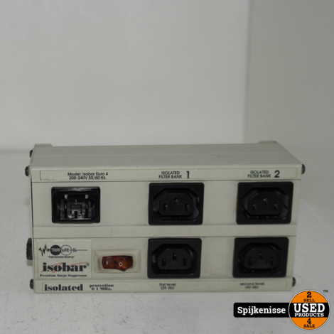 Isobar 4 Outlet Surge Suppressor *803274*