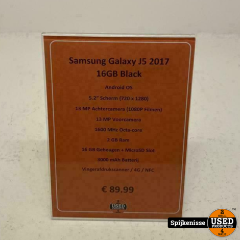 Samsung Galaxy J5 2017 16GB Black *805151*