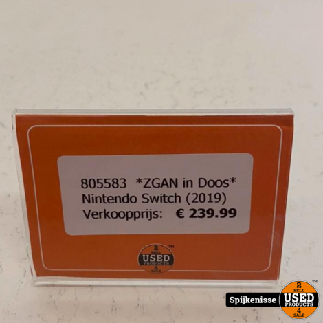 Nintendo Switch (2019) ZGAN IN DOOS *805583*