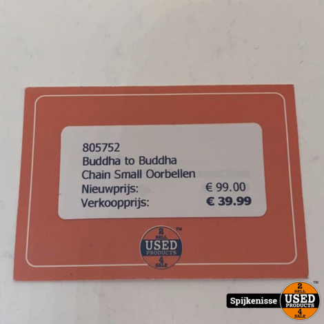 Buddha to Buddha Chain Small Oorbellen *805752*