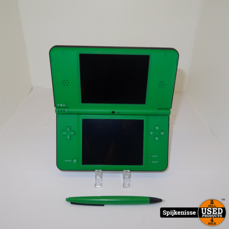 Nintendo DS XL Groen + Oplader *805864*