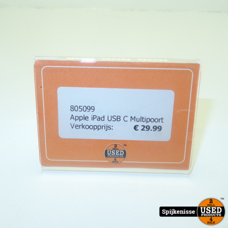 Apple iPad USB C Multipoort *805099*