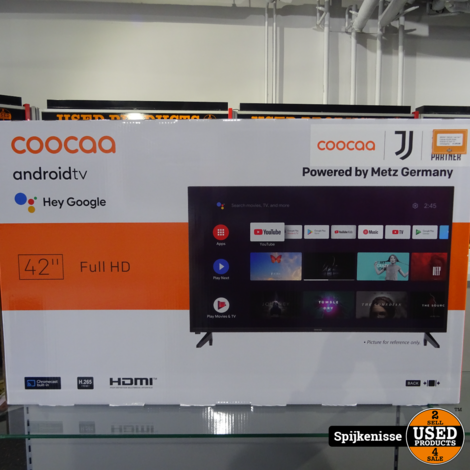 Coocaa 42s3M Smart Android 42 Inch TV NIEUW *806362*