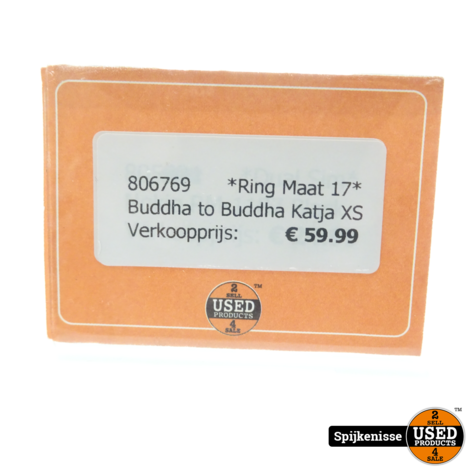 Buddha to Buddha Ring Katja XS Maat 17 *806769*