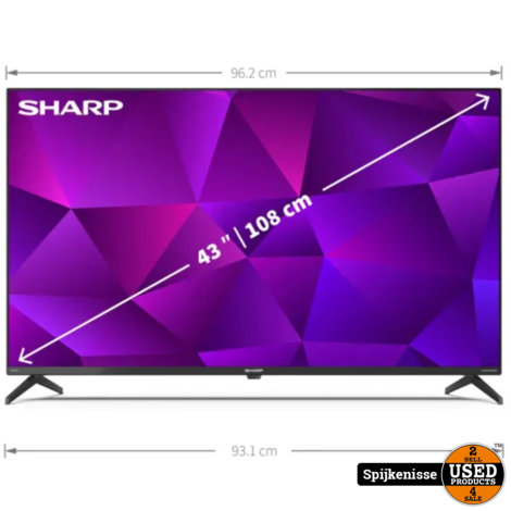 Sharp 43FN4EA Android 4K Ultra HD TV 43 Inch *806888*