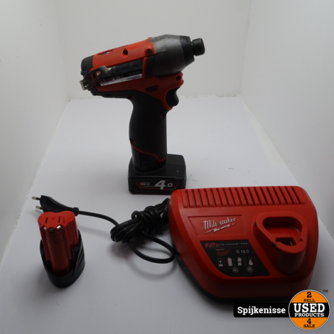 Milwaukee M12 CID Slagschroevendraaier *806908*