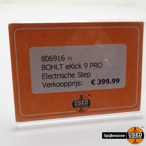 BOHLT eKick 9 PRO Elektrische Step *806916*