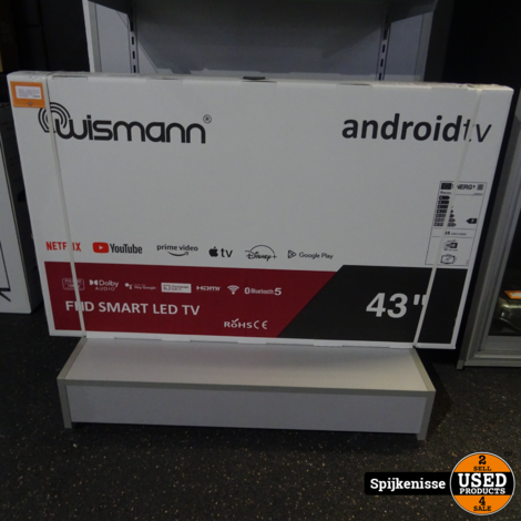 Wismann 43WS8503 43 Inch FHD Android Smart TV *807104*