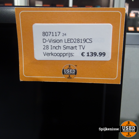 D-Vision LED2819CS 28 inch Smart TV *807117*