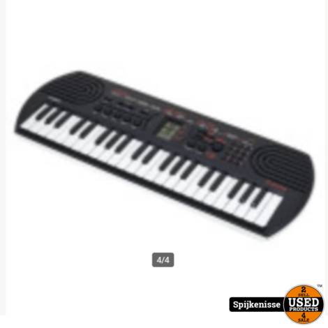 Casio Keyboard 3 oct. SA-81 *807153*