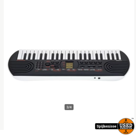 Casio Keyboard 3 oct. SA-81 *807153*