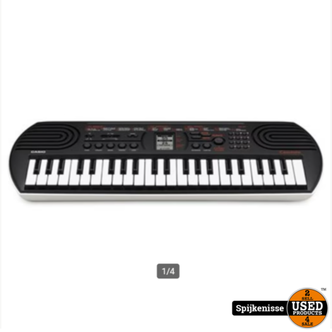 Casio Keyboard 3 oct. SA-81 *807153*