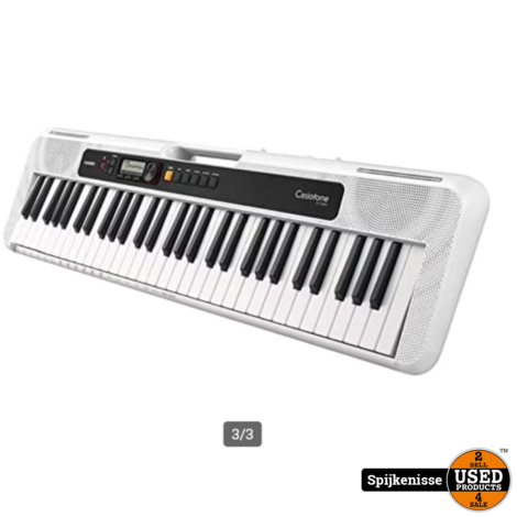 Casio Keyboard 5 oct. Full Size CT-S200 WE