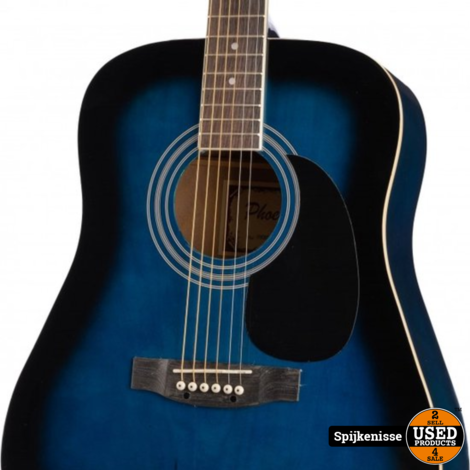 Phoenix Western Guitar 001 Blue Sunburst *807149*