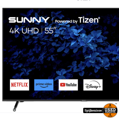 Sunny SN55FIL501-0256 55 Inch Tizen 4K LED TV *807204*