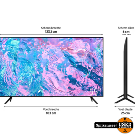 Samsung 55CU7172U Crystal UHD 55 Inch Smart TV *807203*
