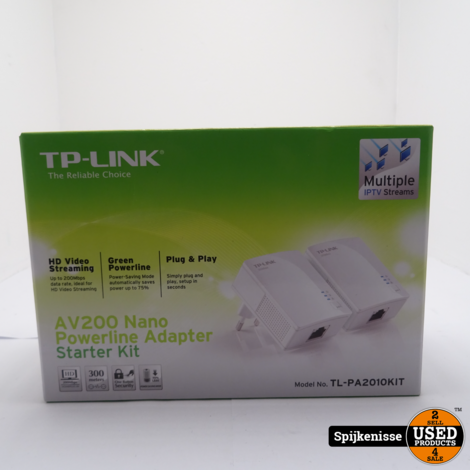 TP-Link AV200 Nano Poweline Adapter Starter Kit *807207*