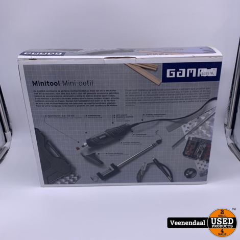 GAMMA minitool MT-170LCD Incl. Koffer + 60 Accessoires Nieuw in Doos!