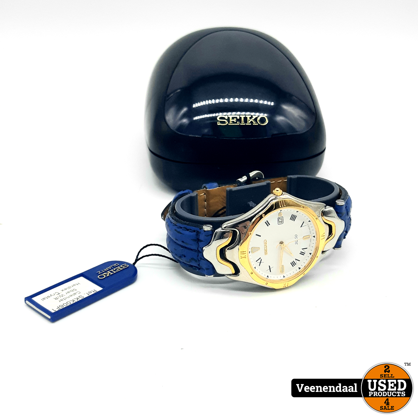Seiko SQ50 Vintage Horloge - In Goede Staat - Used Products Veenendaal