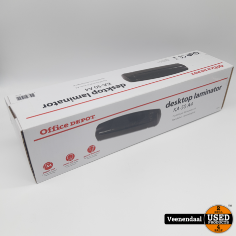 Office Depot Desktop Laminator KA-50 A4 - Nieuw in Doos