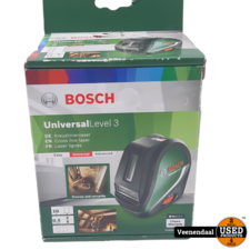 Bosch Bosch UniversalLevel 3 Kruislijnlaser - NIEUW