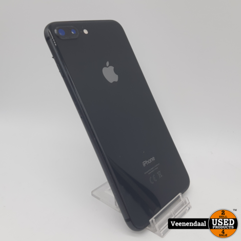 iPhone 8 Plus 64GB Space Gray in Goede Staat - Accu 100%