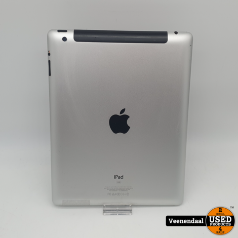 iPad 3 16GB Space Gray WiFi + Cellular in Goede Staat