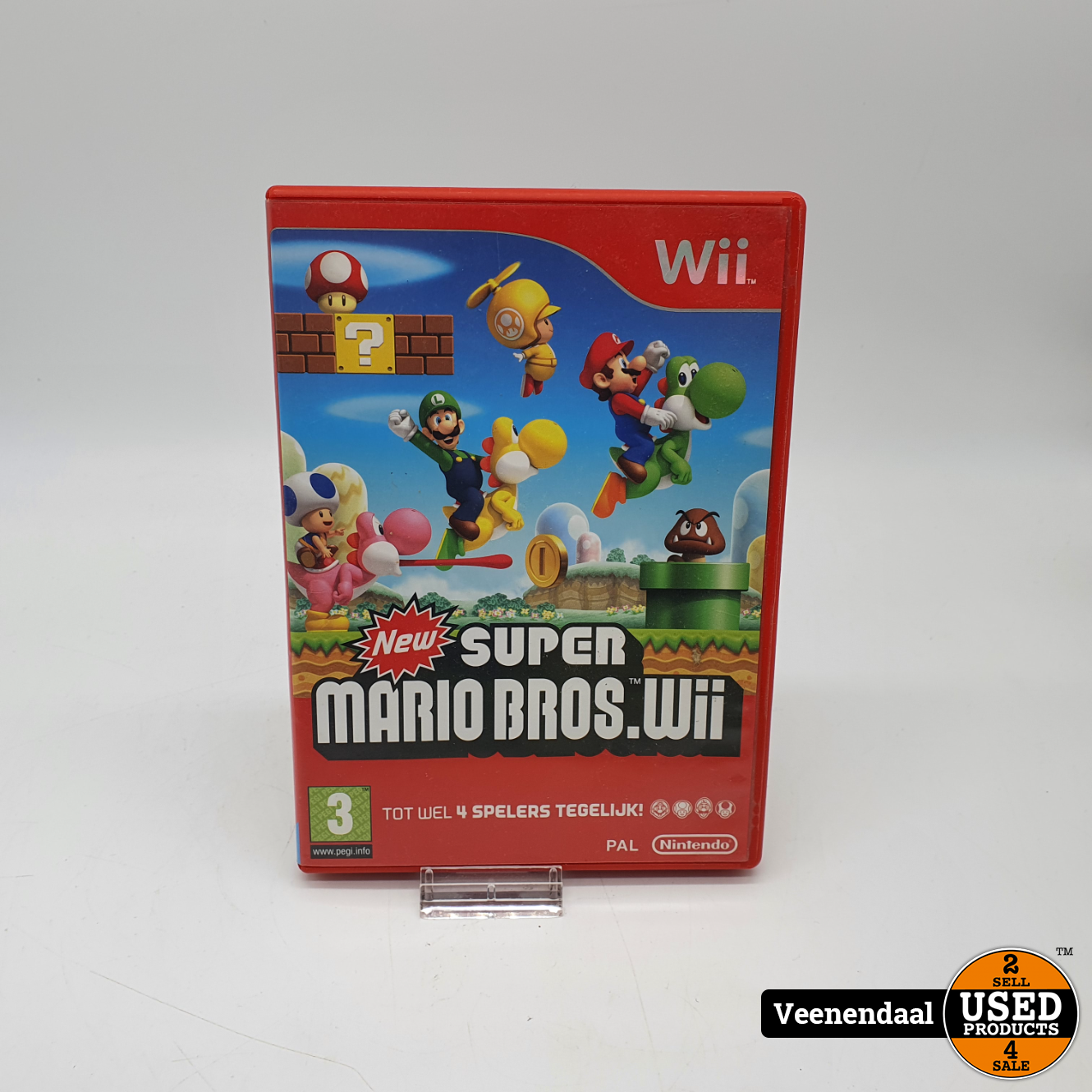 Verbergen Ingrijpen Huiswerk maken Wii Game: Super Mario Bros.Wii - Used Products Veenendaal