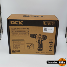 DCK KDJZ23-10 Brushless Boor/Schroevendraaier Nieuw in Seal