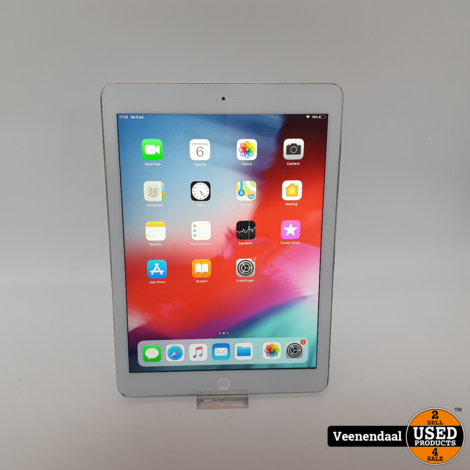 iPad Air 1 32GB Wifi Silver in Zeer Nette Staat