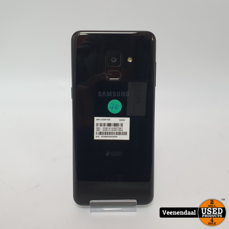 Samsung Galaxy A8 32GB Phantom Black in Zeer Nette Staat