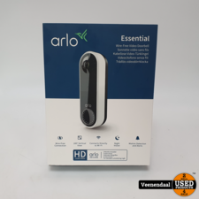 Arlo Essential Wire Free Full-HD Deurbell Nieuw in Seal