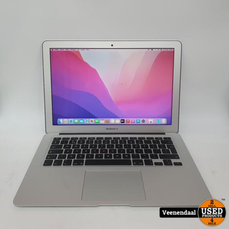 Macbook Air 2015 13 Inch - Intel Core i5 4GB RAM 256GB SSD Laadcycli: 32