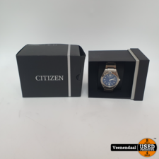 Citizen Eco-Drive Super Titanium AW1641-81L Horloge Compleet in Doos in Zeer Nette Staat