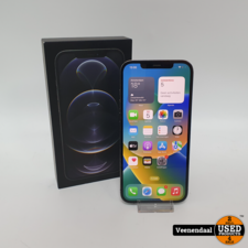 iPhone 12 Pro Max 128GB Space Gray in Zeer Nette Staat - Accu 85%