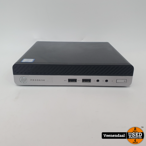 HP Prodesk 400 G3 Mini PC - Intel Core i5-7500T 8GB RAM 256GB SSD W11