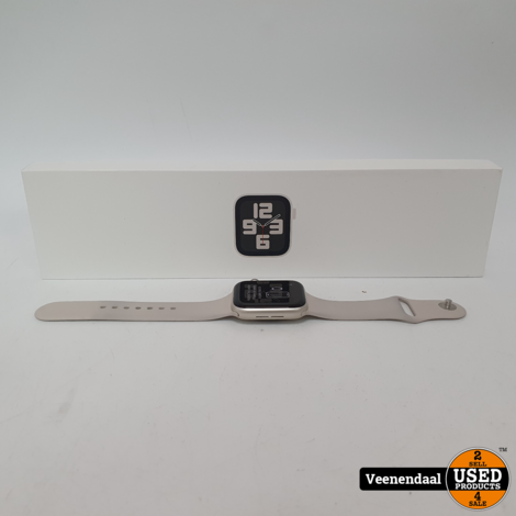 Apple Watch SE 44mm (2nd Gen) Compleet in Doos in Zeer Nette Staat