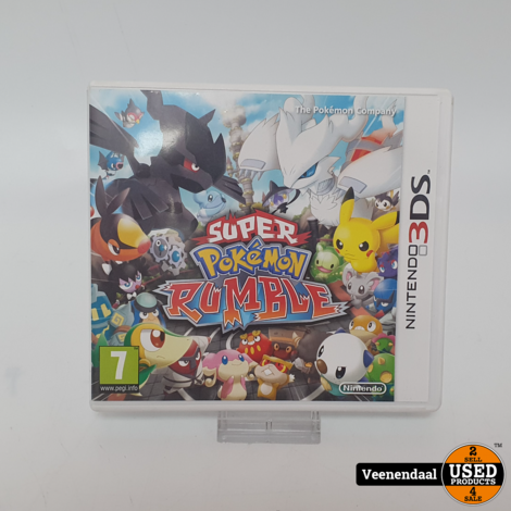 Nintendo 3DS Game: Super Pokemon Rumble