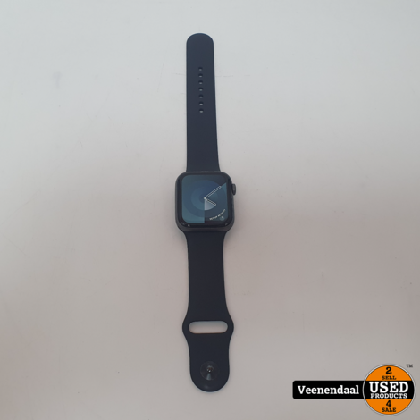 Apple Watch Series 7 45mm Midnight Aluminium Compleet in Doos in Nette Staat - Accu 85%